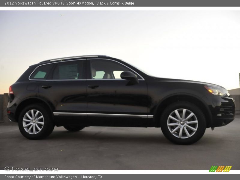 Black / Cornsilk Beige 2012 Volkswagen Touareg VR6 FSI Sport 4XMotion