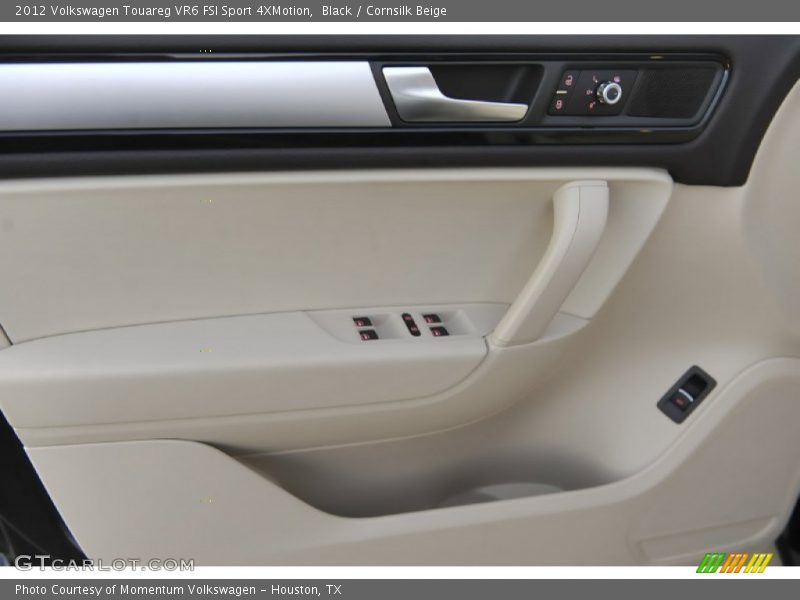Black / Cornsilk Beige 2012 Volkswagen Touareg VR6 FSI Sport 4XMotion
