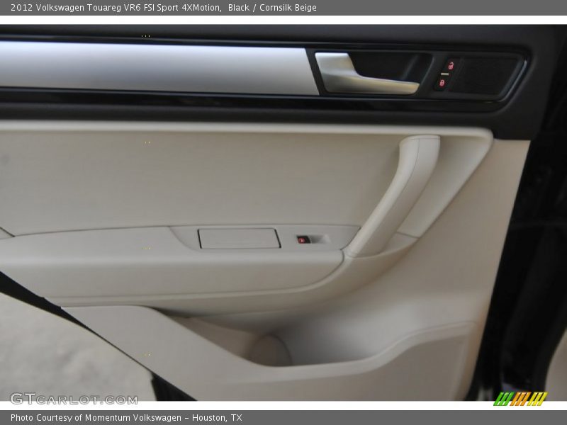 Black / Cornsilk Beige 2012 Volkswagen Touareg VR6 FSI Sport 4XMotion