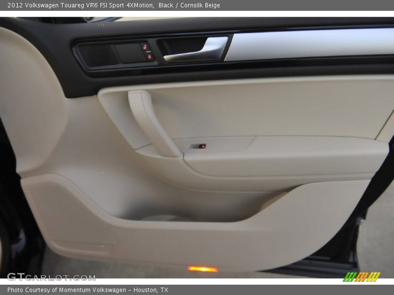 Black / Cornsilk Beige 2012 Volkswagen Touareg VR6 FSI Sport 4XMotion