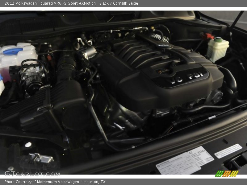 Black / Cornsilk Beige 2012 Volkswagen Touareg VR6 FSI Sport 4XMotion
