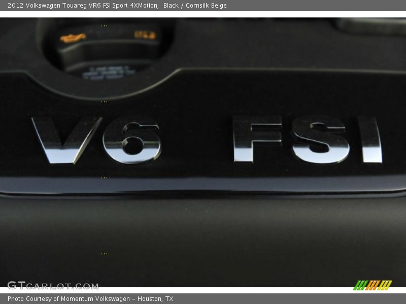 Black / Cornsilk Beige 2012 Volkswagen Touareg VR6 FSI Sport 4XMotion