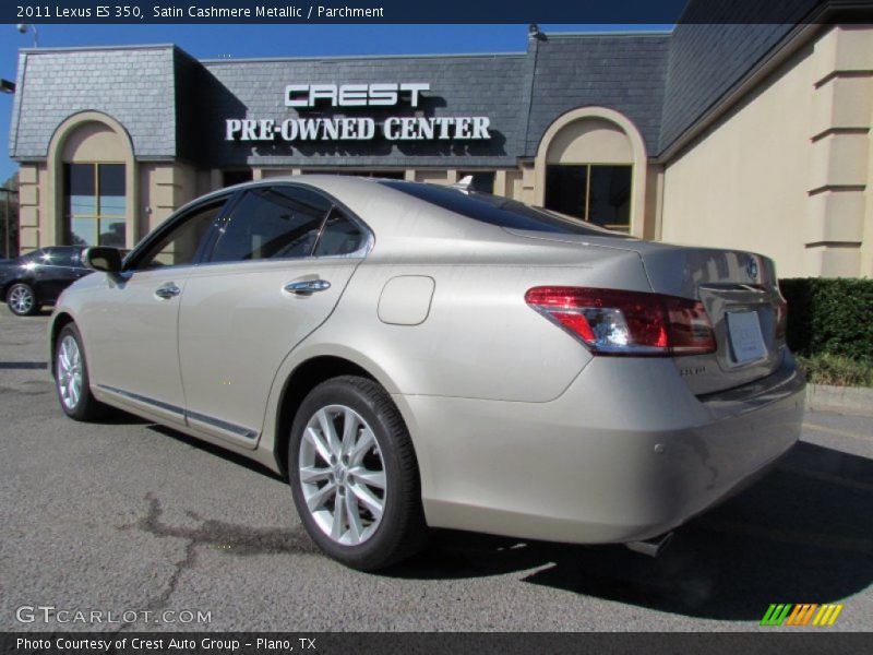 Satin Cashmere Metallic / Parchment 2011 Lexus ES 350