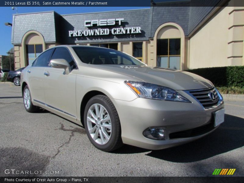 Satin Cashmere Metallic / Parchment 2011 Lexus ES 350