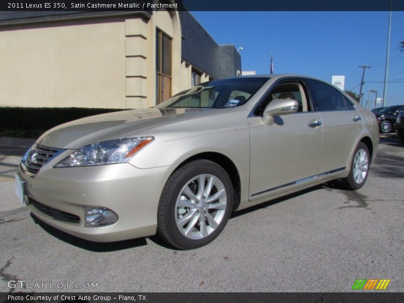 Satin Cashmere Metallic / Parchment 2011 Lexus ES 350