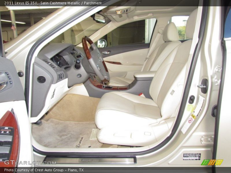 Satin Cashmere Metallic / Parchment 2011 Lexus ES 350