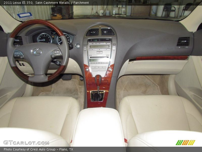 Satin Cashmere Metallic / Parchment 2011 Lexus ES 350