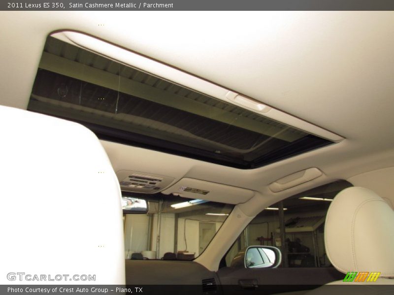 Satin Cashmere Metallic / Parchment 2011 Lexus ES 350