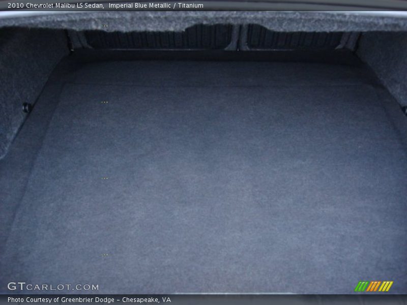 Imperial Blue Metallic / Titanium 2010 Chevrolet Malibu LS Sedan