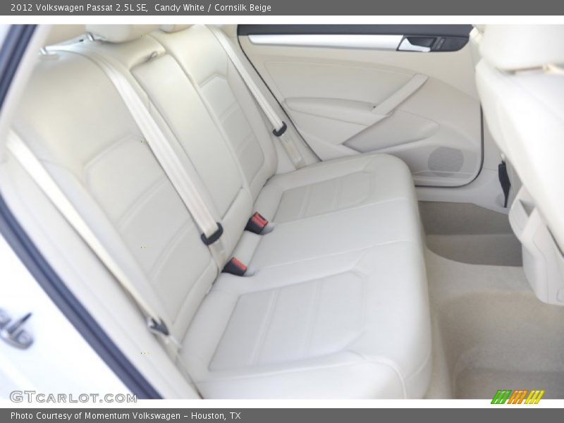 Candy White / Cornsilk Beige 2012 Volkswagen Passat 2.5L SE