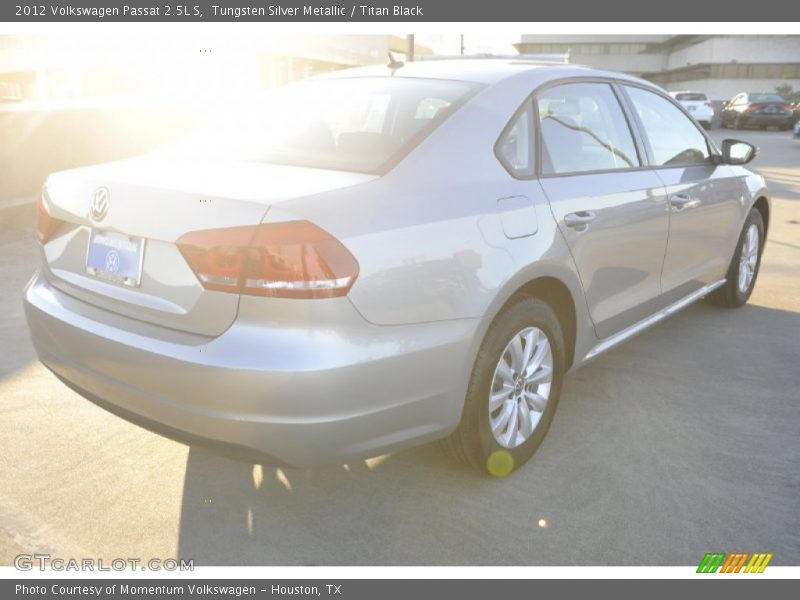 Tungsten Silver Metallic / Titan Black 2012 Volkswagen Passat 2.5L S