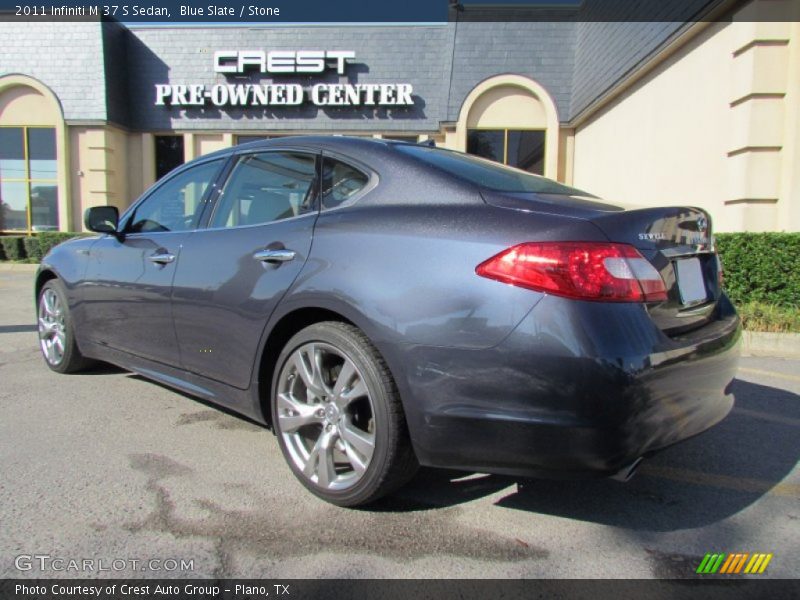 Blue Slate / Stone 2011 Infiniti M 37 S Sedan
