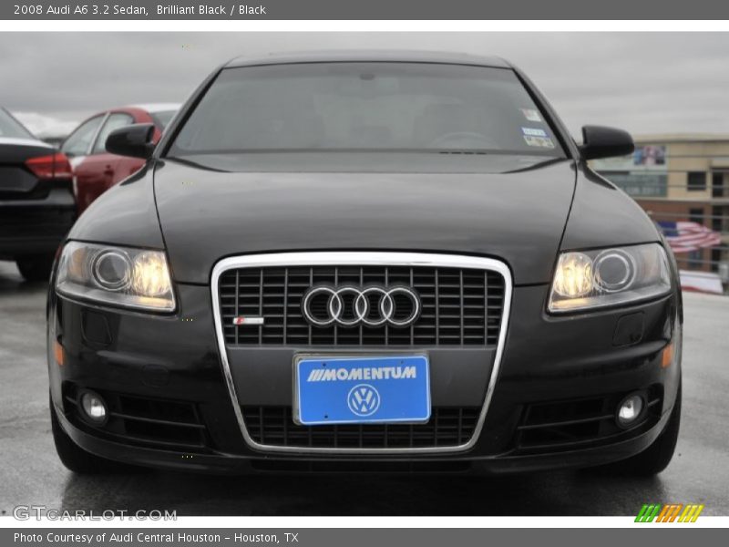 Brilliant Black / Black 2008 Audi A6 3.2 Sedan