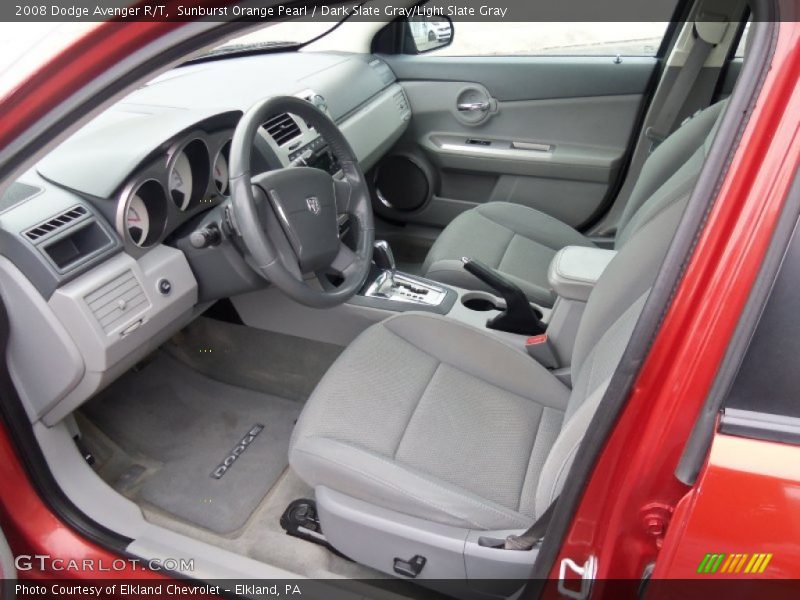 Sunburst Orange Pearl / Dark Slate Gray/Light Slate Gray 2008 Dodge Avenger R/T