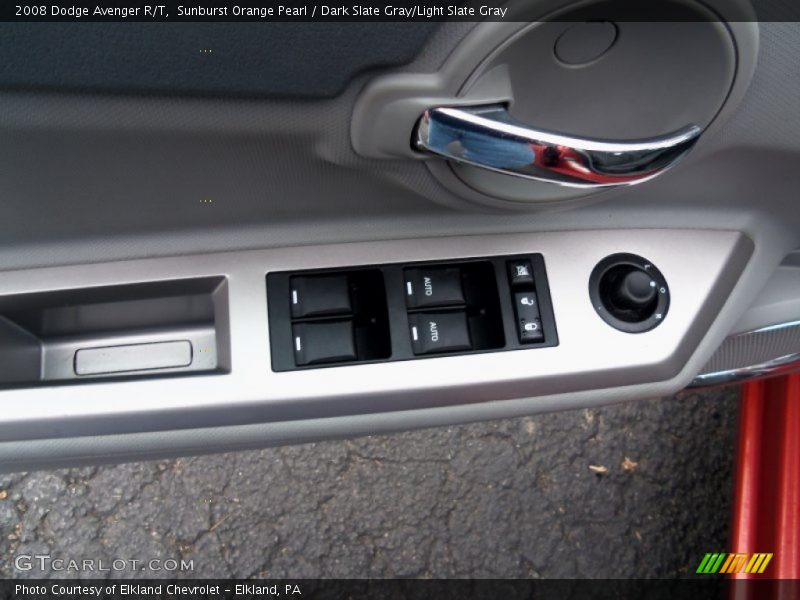 Sunburst Orange Pearl / Dark Slate Gray/Light Slate Gray 2008 Dodge Avenger R/T