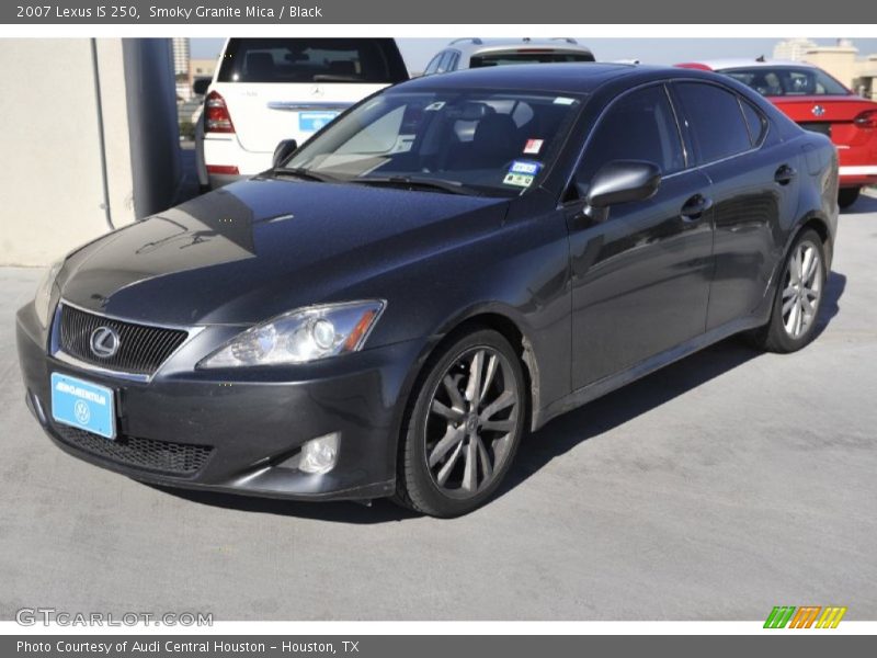 Smoky Granite Mica / Black 2007 Lexus IS 250