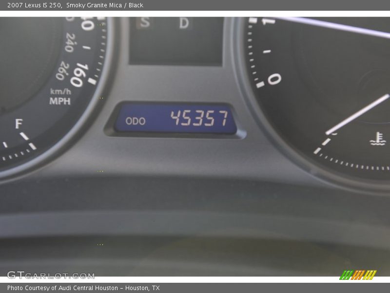 Smoky Granite Mica / Black 2007 Lexus IS 250