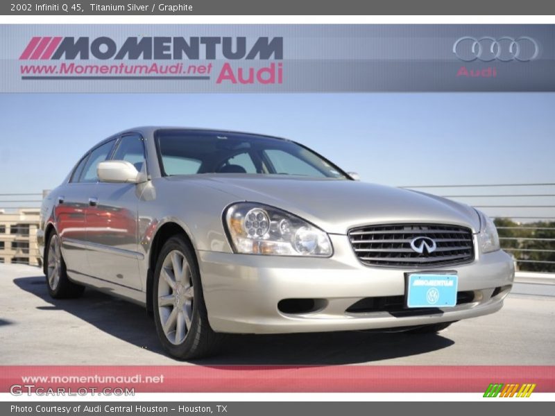 Titanium Silver / Graphite 2002 Infiniti Q 45