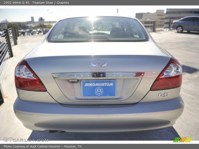 Titanium Silver / Graphite 2002 Infiniti Q 45