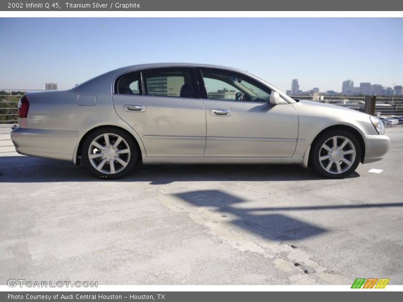 Titanium Silver / Graphite 2002 Infiniti Q 45