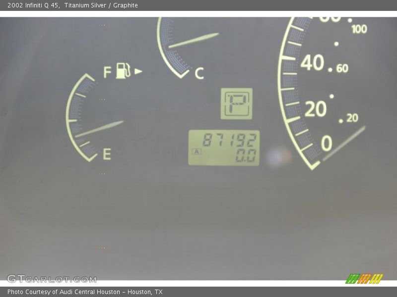 Titanium Silver / Graphite 2002 Infiniti Q 45
