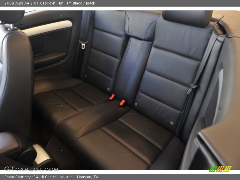  2009 A4 2.0T Cabriolet Black Interior