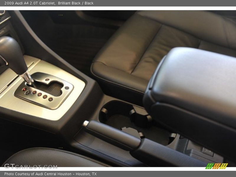 Brilliant Black / Black 2009 Audi A4 2.0T Cabriolet