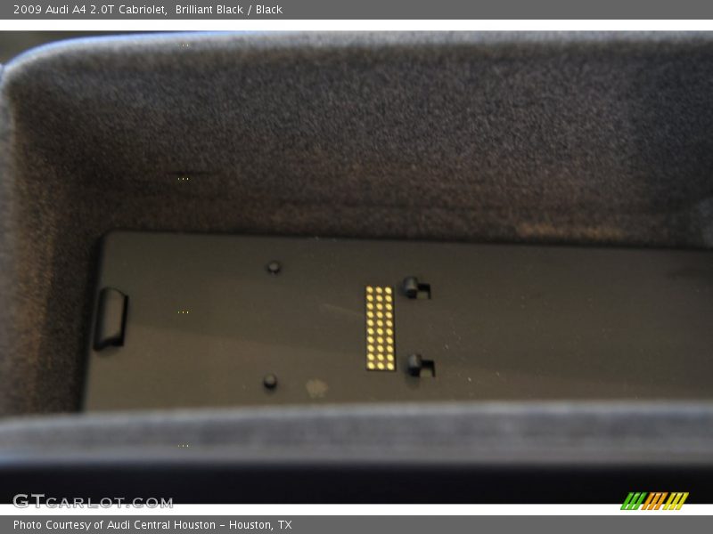 Brilliant Black / Black 2009 Audi A4 2.0T Cabriolet
