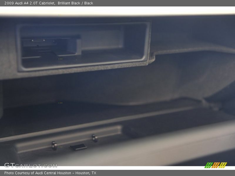 Brilliant Black / Black 2009 Audi A4 2.0T Cabriolet