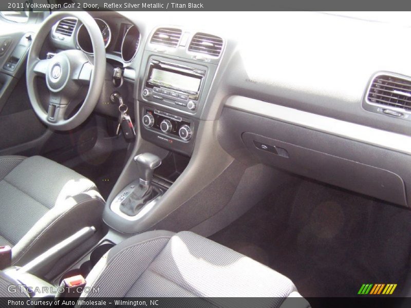 Reflex Silver Metallic / Titan Black 2011 Volkswagen Golf 2 Door