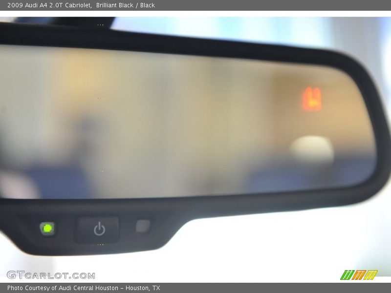 Brilliant Black / Black 2009 Audi A4 2.0T Cabriolet