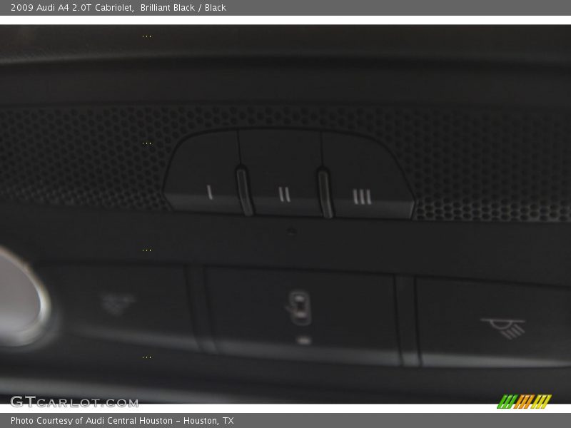 Brilliant Black / Black 2009 Audi A4 2.0T Cabriolet