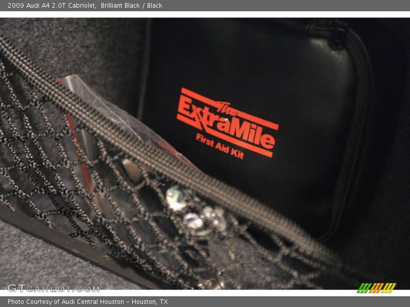 Brilliant Black / Black 2009 Audi A4 2.0T Cabriolet