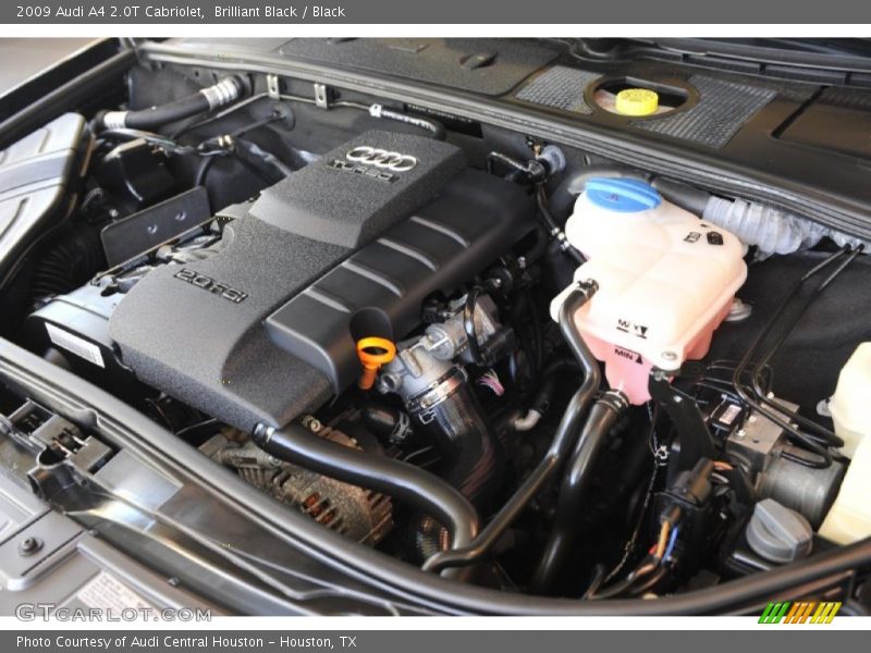  2009 A4 2.0T Cabriolet Engine - 2.0 Liter FSI Turbocharged DOHC 16-Valve VVT 4 Cylinder