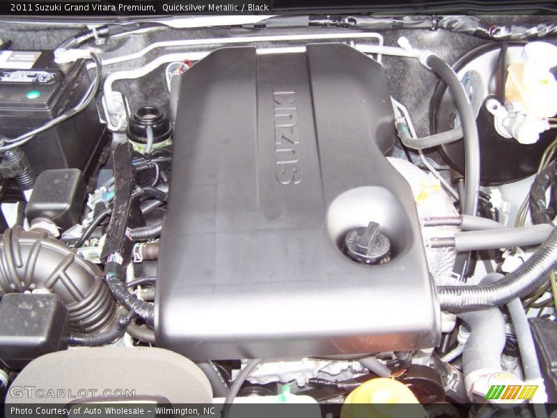 Quicksilver Metallic / Black 2011 Suzuki Grand Vitara Premium