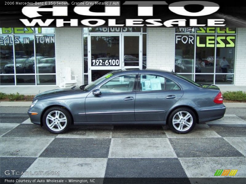 Granite Grey Metallic / Ash 2006 Mercedes-Benz E 350 Sedan
