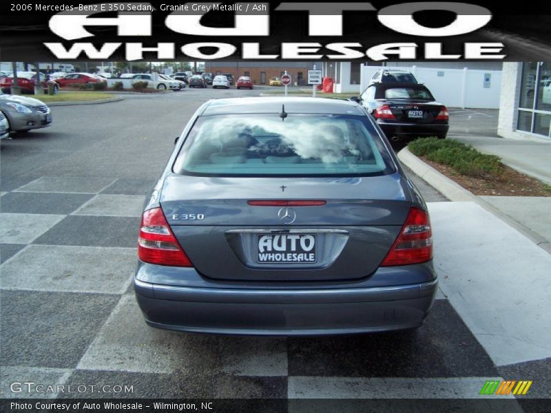 Granite Grey Metallic / Ash 2006 Mercedes-Benz E 350 Sedan