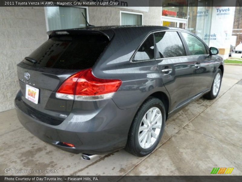 Magnetic Gray Metallic / Light Gray 2011 Toyota Venza I4 AWD