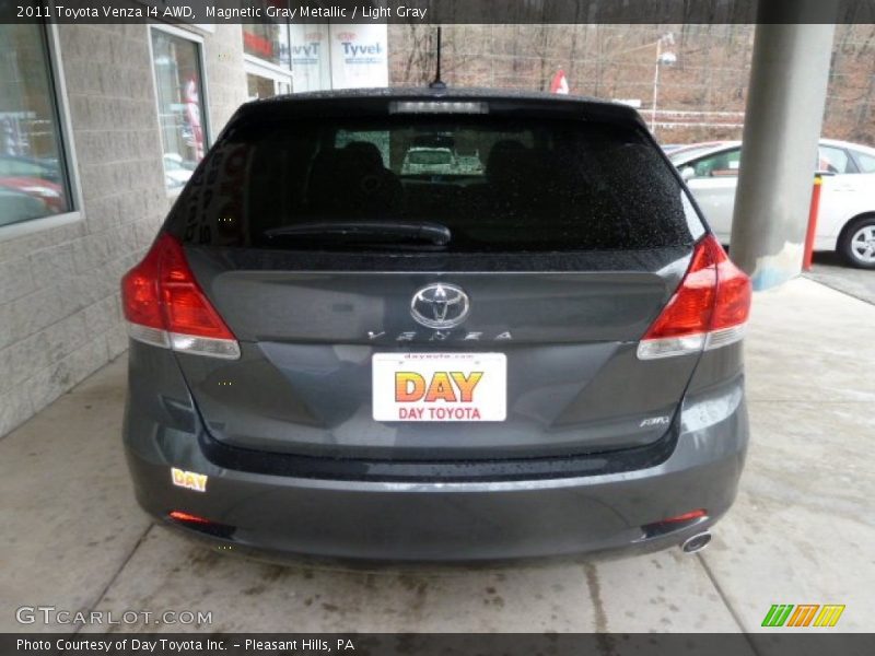 Magnetic Gray Metallic / Light Gray 2011 Toyota Venza I4 AWD