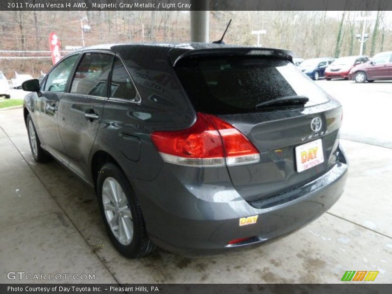Magnetic Gray Metallic / Light Gray 2011 Toyota Venza I4 AWD