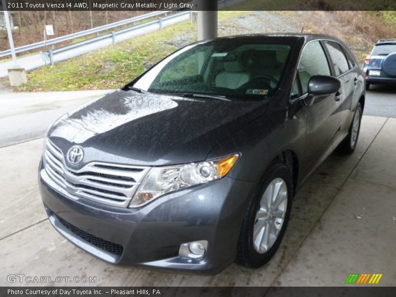 Magnetic Gray Metallic / Light Gray 2011 Toyota Venza I4 AWD