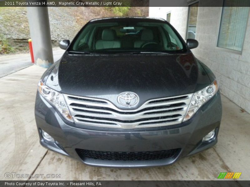 Magnetic Gray Metallic / Light Gray 2011 Toyota Venza I4 AWD