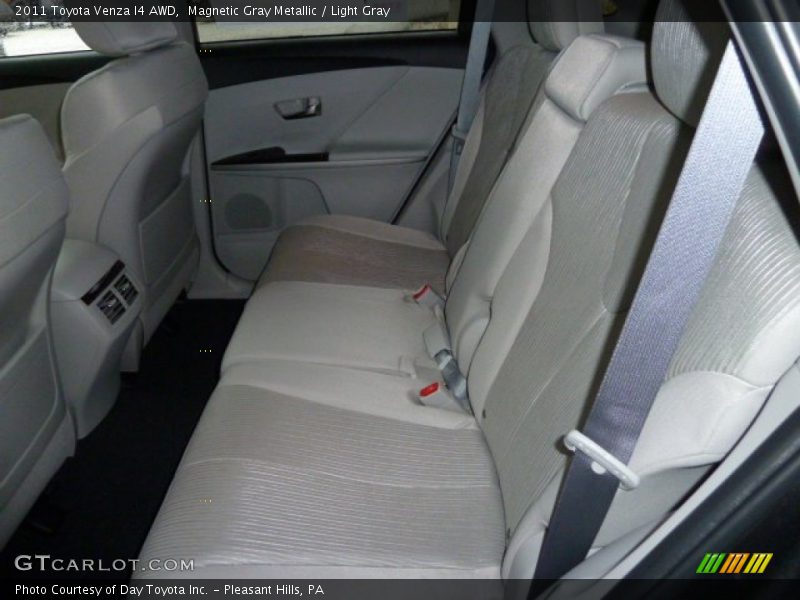 Magnetic Gray Metallic / Light Gray 2011 Toyota Venza I4 AWD