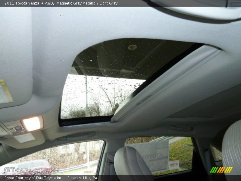 Magnetic Gray Metallic / Light Gray 2011 Toyota Venza I4 AWD