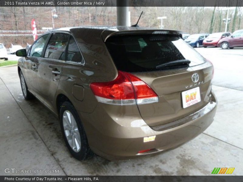 Golden Umber Mica / Ivory 2011 Toyota Venza I4 AWD