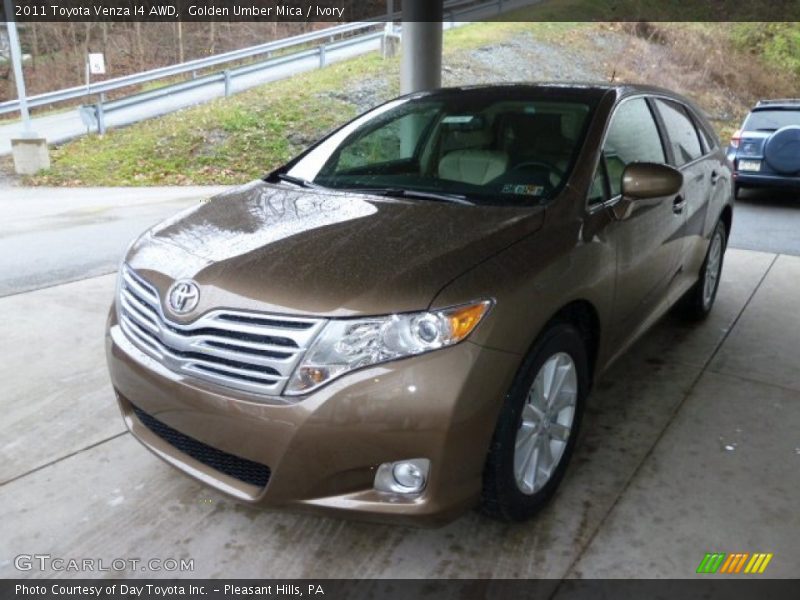 Golden Umber Mica / Ivory 2011 Toyota Venza I4 AWD