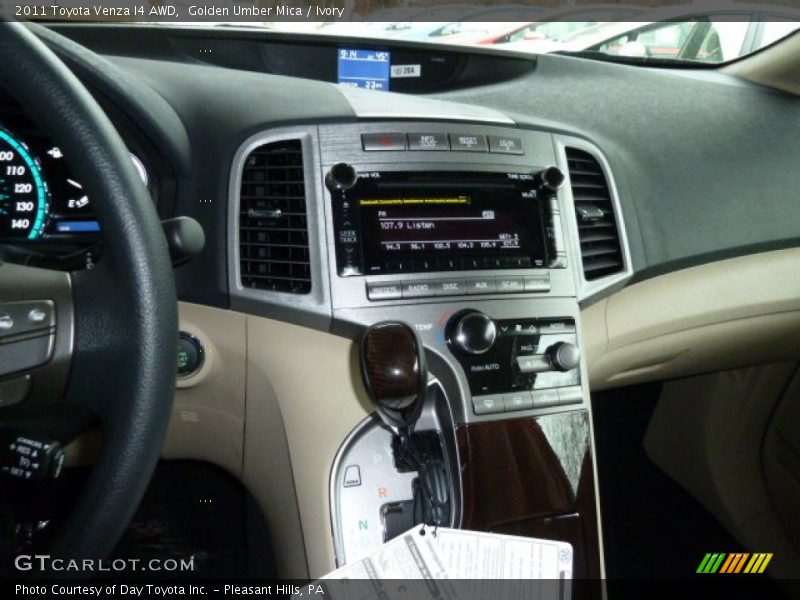 Golden Umber Mica / Ivory 2011 Toyota Venza I4 AWD