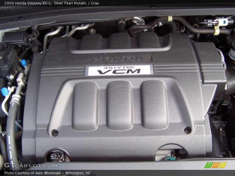 Silver Pearl Metallic / Gray 2009 Honda Odyssey EX-L