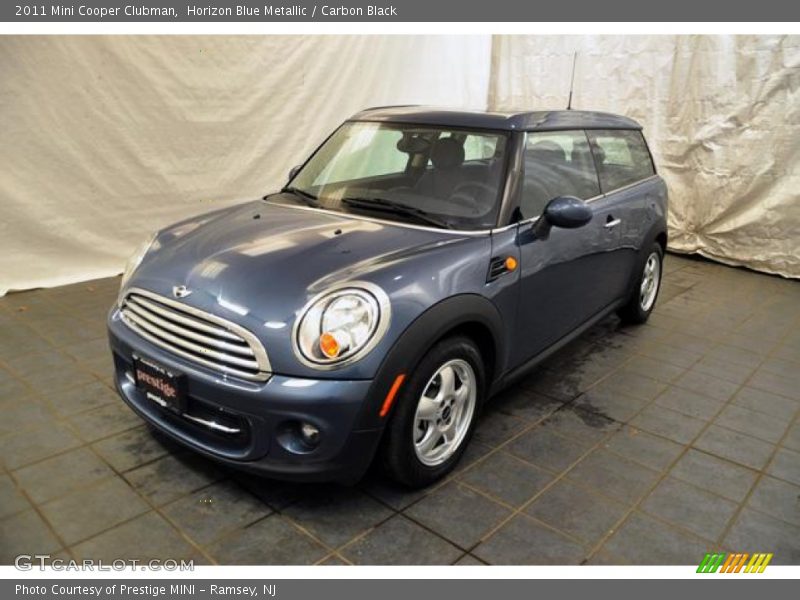 Horizon Blue Metallic / Carbon Black 2011 Mini Cooper Clubman