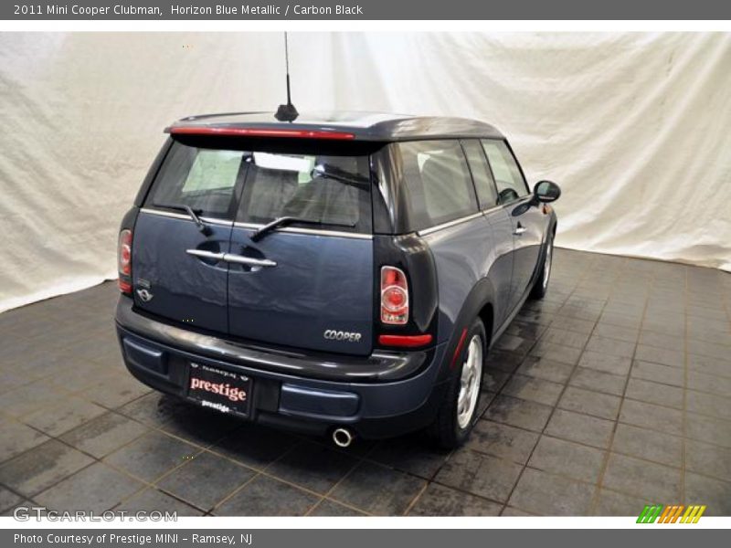 Horizon Blue Metallic / Carbon Black 2011 Mini Cooper Clubman